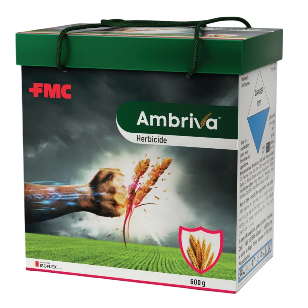 FMC Ambriva Bixlozone 50% + Metribuzin 10% WG Herbicide, Effective Against Broad Range Of Weeds - Image 1