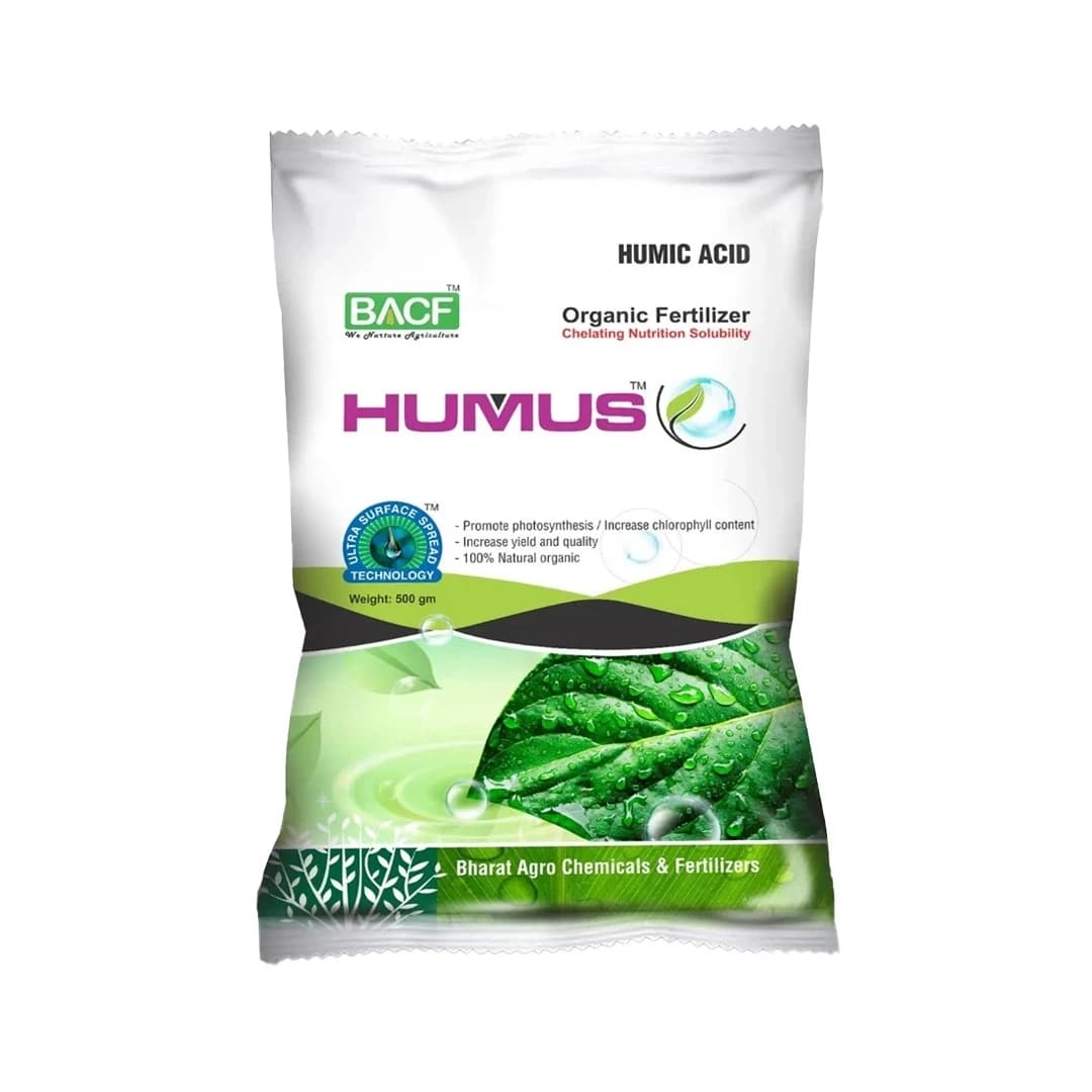BACF Humus - Potassium Humate Plant Growth Promoter, Humic 80%, Fulvic Acid 5%, Ceavic 5%, Other 10%