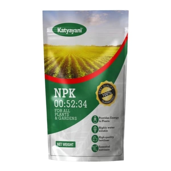 Katyayani Jeera Dana Vikash Combo, Enhanced Flowering And Seed Development (Bhannat 250ml, Npk 00:52:34 1kg) - Image 2