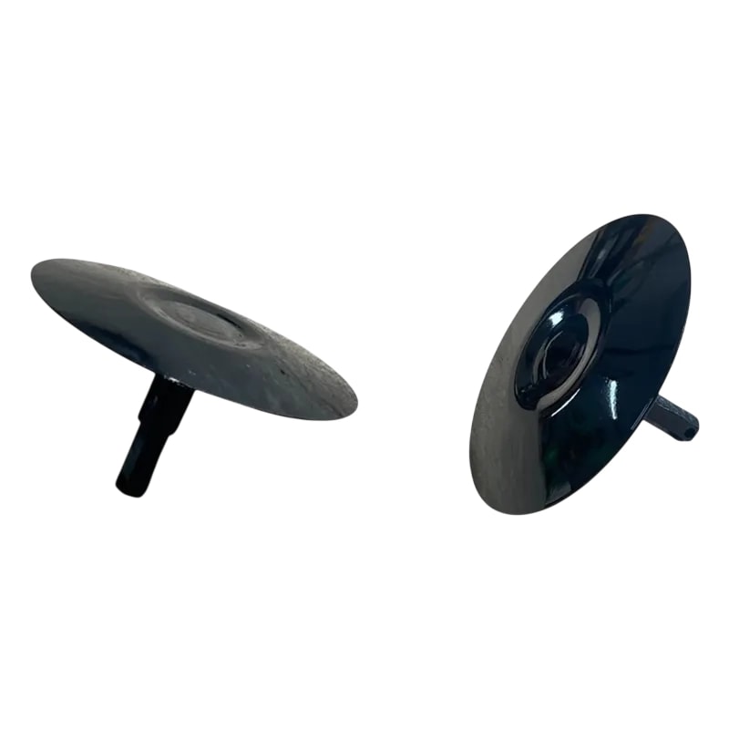 AJ Kisan Heavy Duty 2 Pcs Side Disc For 5 To 12 HP Petrol Power Tiller And Weeder Attachment