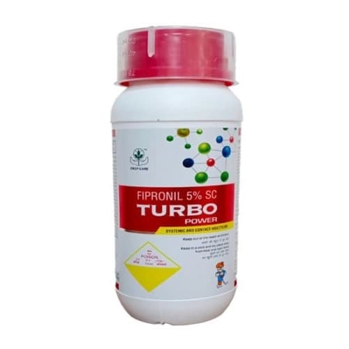 Crop Care Turbo Power Fipronil 5% SC Insecticide, Broad-Spectrum, Effective For Thrips And Resistant Pests