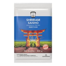 Shriram SAISHO Dinotefuran 70% WG Insecticide, Effectively Improves Crop Health And Yield In Cotton, Paddy And Brinjal Crops 1