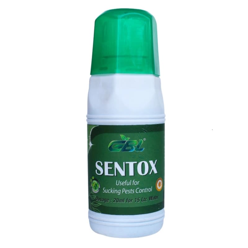 GBL Sentox Organic Insecticide, Effective For Controls Sucking Pests, Aphids, Thrips, Whiteflies And Jassids In All Crops - Image 1
