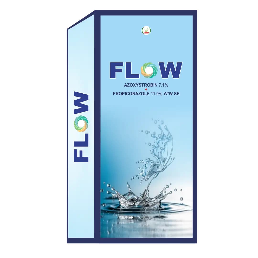 BIOSUN FLOW Azoxystrobin 7.1% + Propiconazole 11.9% SE Fungicide, Protection Against Sheath Blight In Rice - Image 1