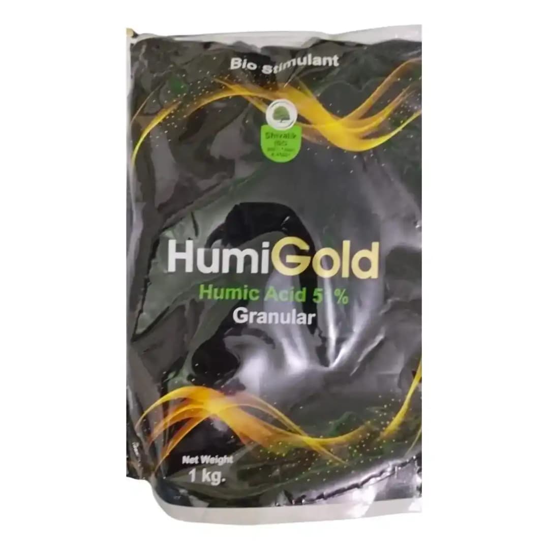 Shivalik HumiGold Humic Acid 5% Granular Fertilizer, Efficient For Soil Conditioner, Ideal For All Crops