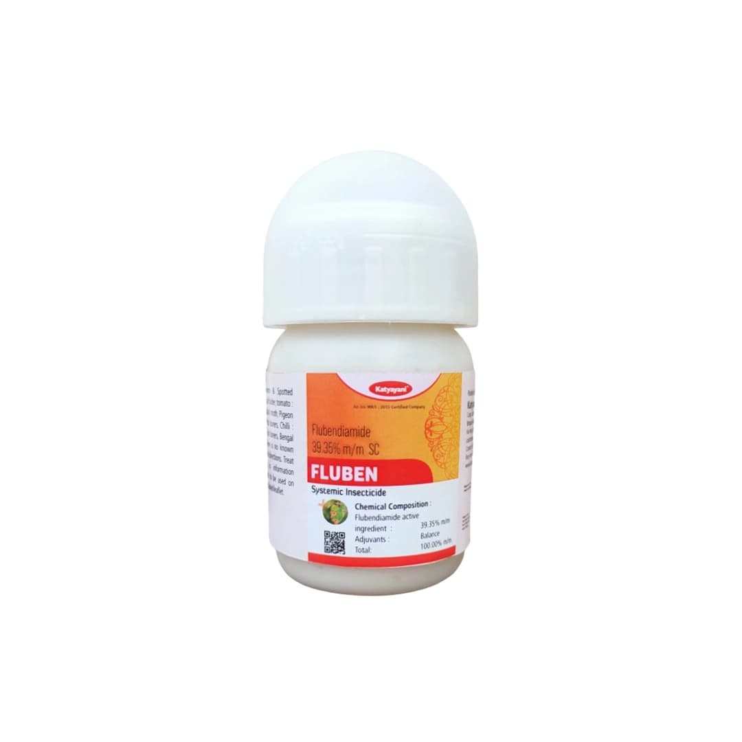 Katyayani Fluben Flubendiamide 39.35% SC Insecticide, Target a Range of Lepidopteran Pests