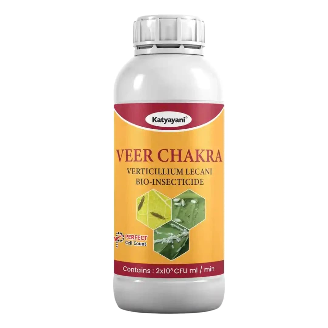 Katyayani Veer Chakr Verticillium Lecani Liquid Bio Insecticide For Garden and Agriculture Use