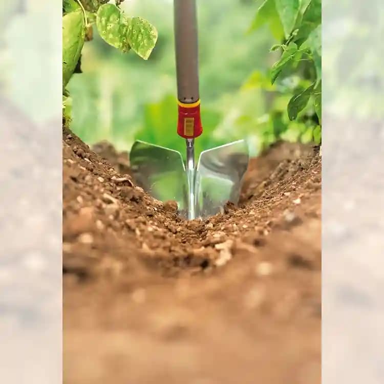 Wolf Garten Ridger (JA-M 20), Multi Star Ridge Row Maker without Handle (Silver) - Image 1