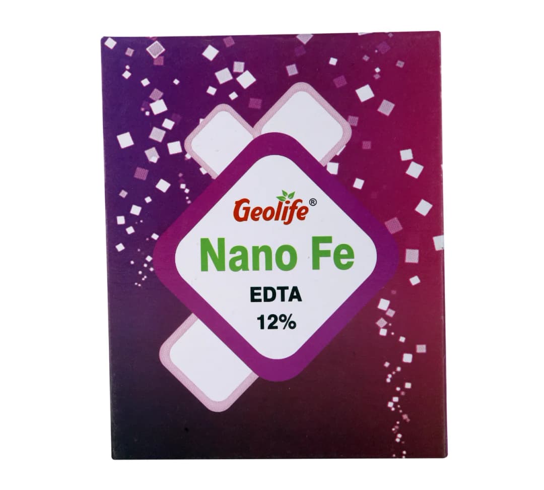 Geolife Nano Fe , Nano Fertilizer Fe 12% , Supply Required Micronutrient Iron In Optimum Dose To Crops , Prevent Iron Deficiencies