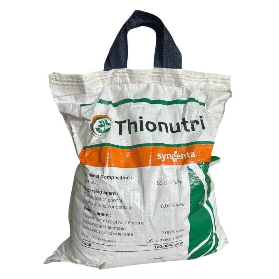 Syngenta Thionutri Sulphur 80% WDG Fungicide, Broad Spectrum, Effective In Multiple Crops - Image 1