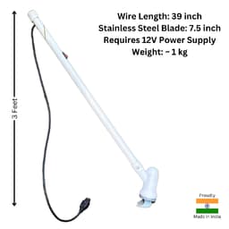 Portable Grass Cutter Trimmer Runs On 12 Volt DC Source, For Grass Cutting Light Weight And Easy To Use for Home Garden and Farm use 6