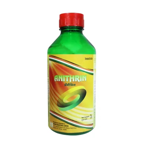 Hemani ANITHRIN Alphamethrin 10% EC Insecticide, Effective Control Of Bollworms, Caterpillars And Other Chewing Pests In Crops