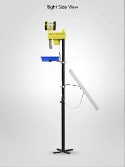 V-SAR Smart Radar Solar Light, 360 Degree Rotating Light With Insect Trap, Waterproof, 15W Panel And Siren Alarm 6