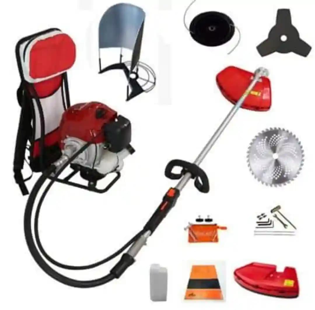 Vinspire Brush Cutter VAPL-BC-52-BP 52 CC Back Pack, 2T Oil With Petrol Operated 2 Stroke. - Image 1