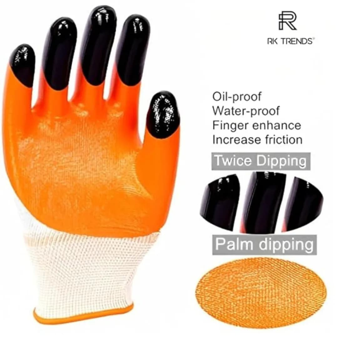 CropKraft Agriculture Gloves, Suitable For Outdoor Tasks Such As Farming, Gardening, Landscaping, Tree Pruning, Etc. - Image 5