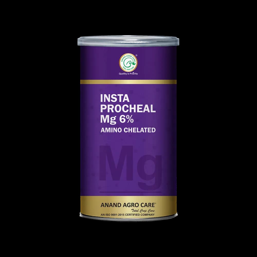Anand Agro Insta Procheal Magnesium 6% Chelated Magnesium, Increases Photosynthesis Rates, Leading To Higher Crop Yields.