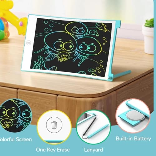 LCD Portable Writing Pad, Portable Digital Drawing & Learning Pad For Kids (8.5 Inch) - Image 3