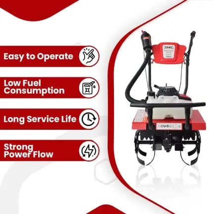 Balwaan BW-25 Mini Tiller - 63cc, 2 Stroke - Image 2