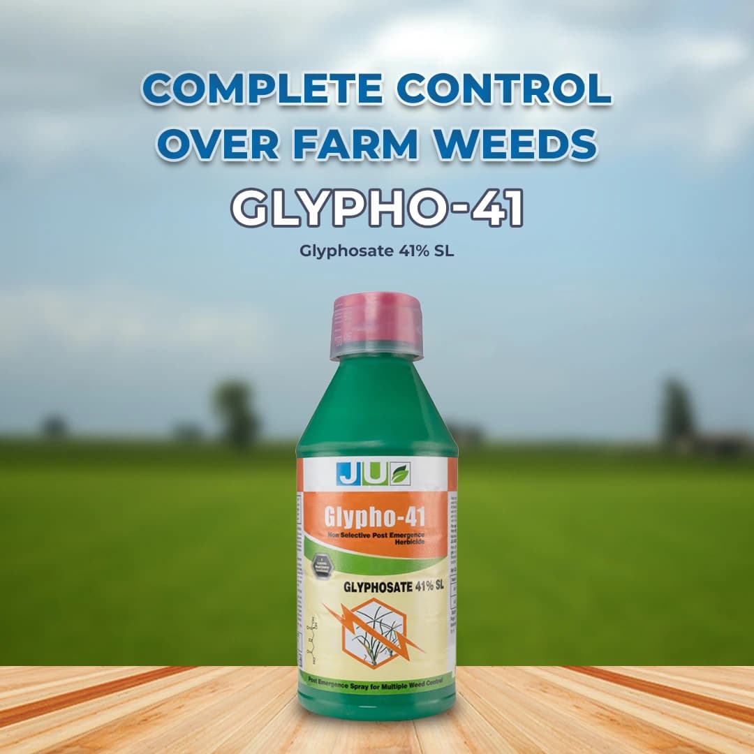 Ju Glypho-41, Glyphosate 41% SL Used For Controlling Broad Range Of Weeds In Crop & Non- Crop Situation - Image 2