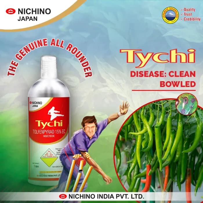 Nichino Tychi Tolfenpyrad 15% EC Insecticide, Effective For Insects And Fungal Diseases - Image 4