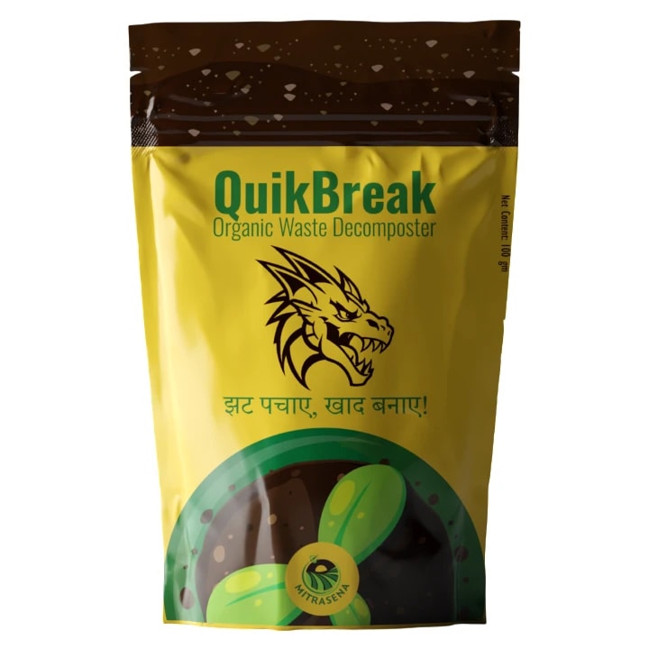 Biowall QuikBreak Organic Waste Decomposer With Beneficial Microbes and Enzymes
