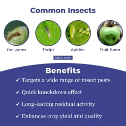 Agriventure Emabenz Silver (Emamectin Benzoate 1.9% EC) Worms And Caterpillar Control Insecticide 3