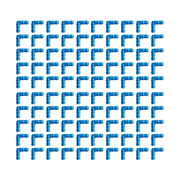 ShivSuraj 16mm Drip Elbow Connector, Lateral Pipe, Drip Irrigation Accessories, Leakproof Fittings - Image 4