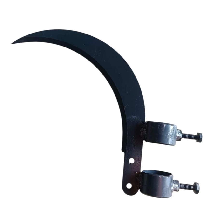 Bharat Agrotech Premium Small Akadi With 2 Hook, Sickle, Used For Harvesting Paddy, Wheat, Barley, Millet and Forage Crops (Without Handle)