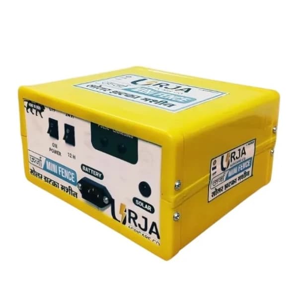 Urja 8 KV Mini Solar Zhataka Machine Combo Set For 20 Acres (Battery 12V x 14Ah, Earthing Rod & 20 W Solar Panel) - Image 2