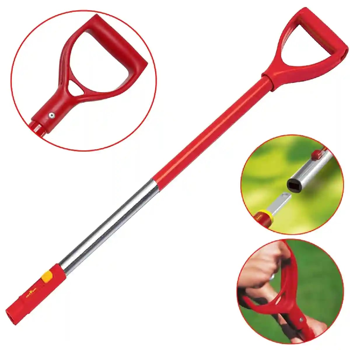 Wolf Garten Aluminum D-Handle (ZM-AD 120), Especially Suitable For All Multi-Star Tools