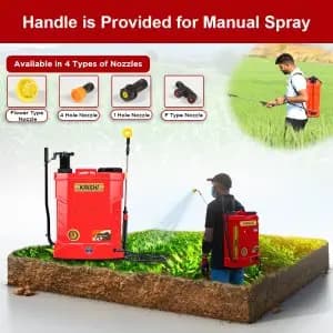 Balwaan BS 21 2 IN 1 Single Motor Battery Sprayer, 12 Volt X 8 Amp, Heavy Duty Material - Image 6