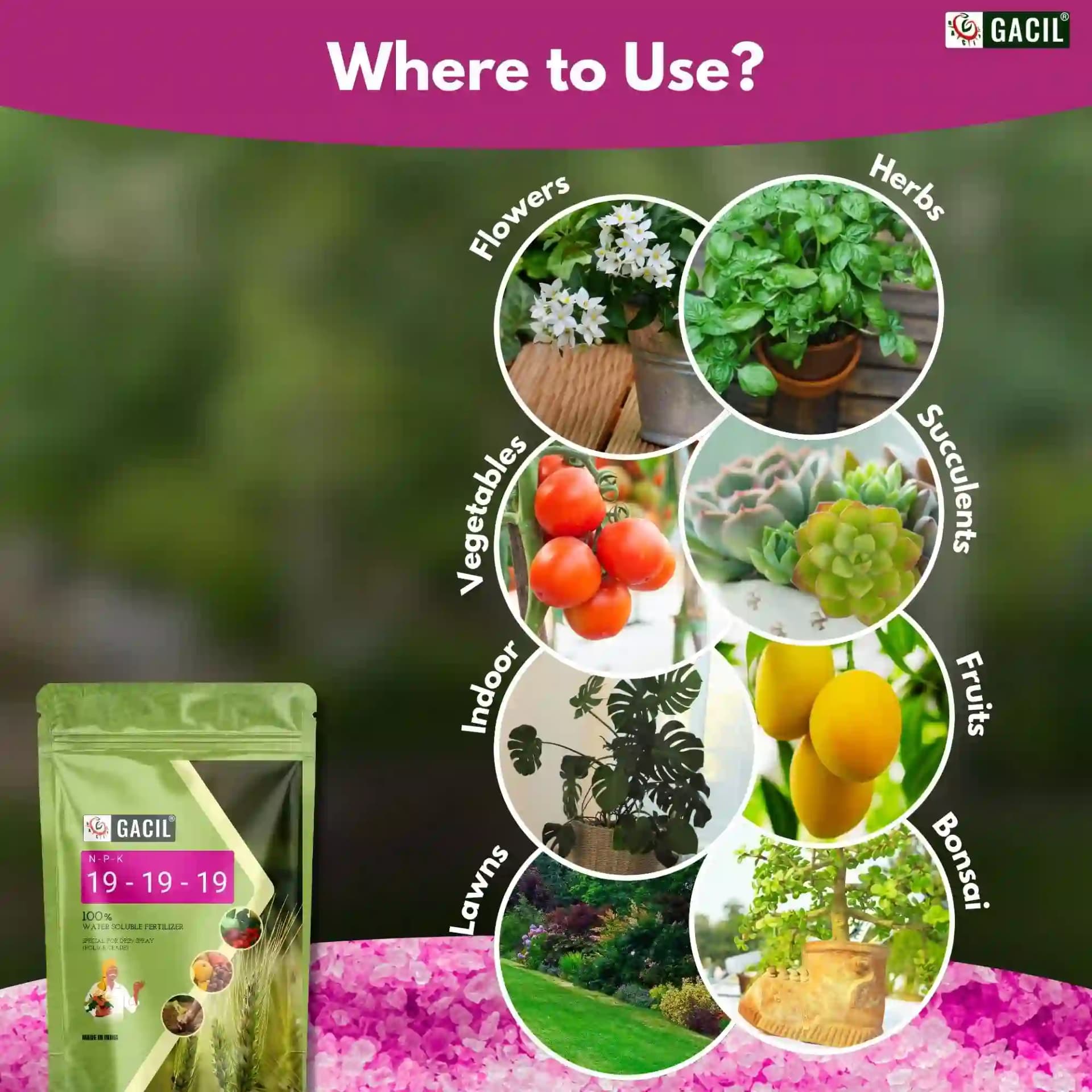 NPK 19:19:19 Water Soluble Fertilizer For Plants And Vegetables For Fast Growth And Flowering. - Image 8