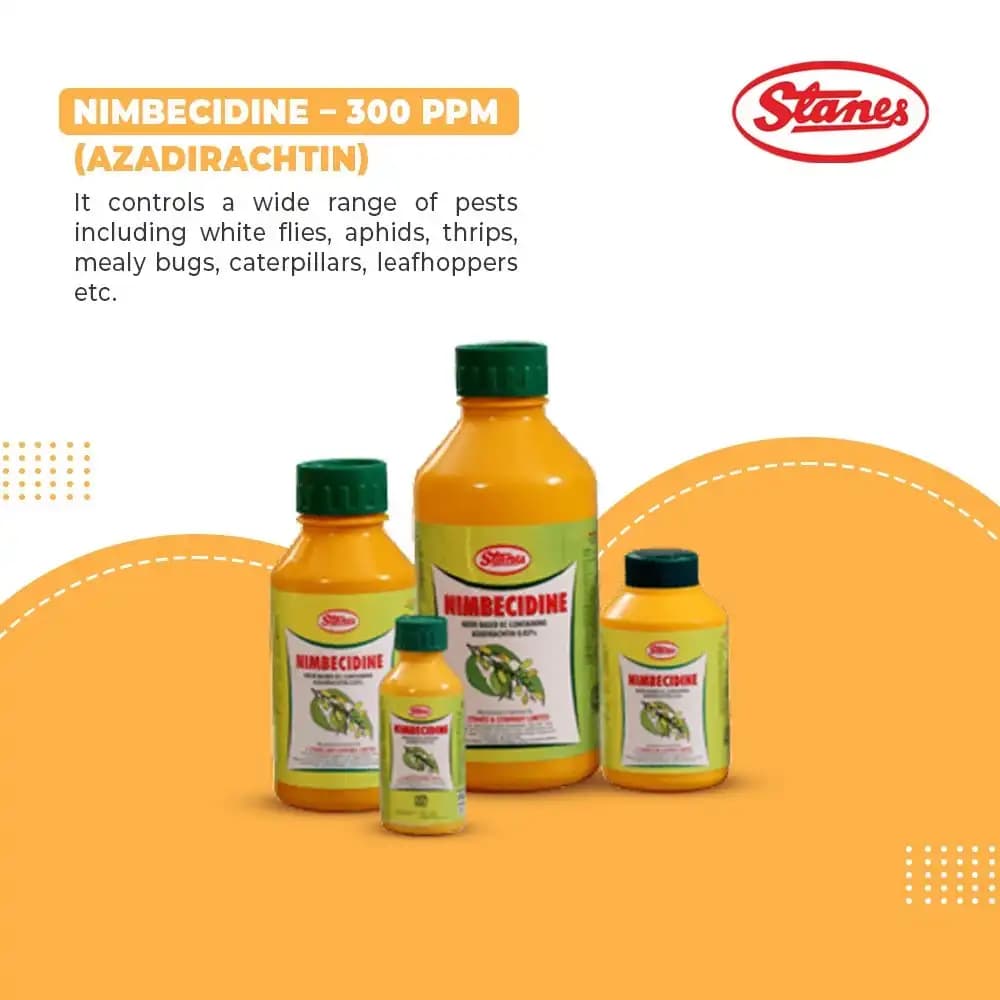 T.Stanes Nimbecidine 300 PPM Neem Oil Insecticide, Neem Based Botanical For Pest Control - Image 2