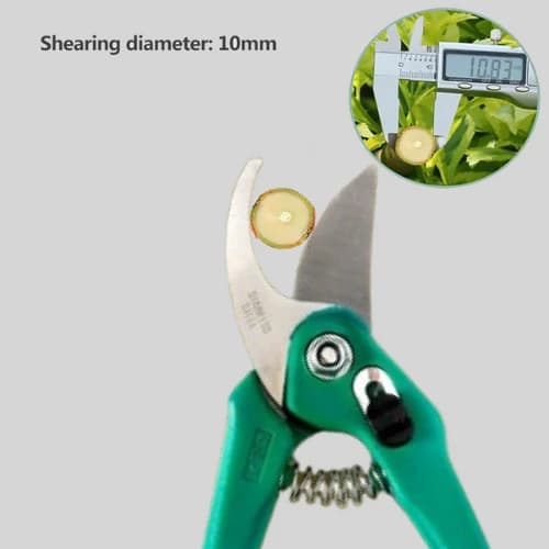 Stainless Steel Garden Scissors, Flower Cutter With Soft Grip Handle For Pruning, Trimming & Gardening - Image 4