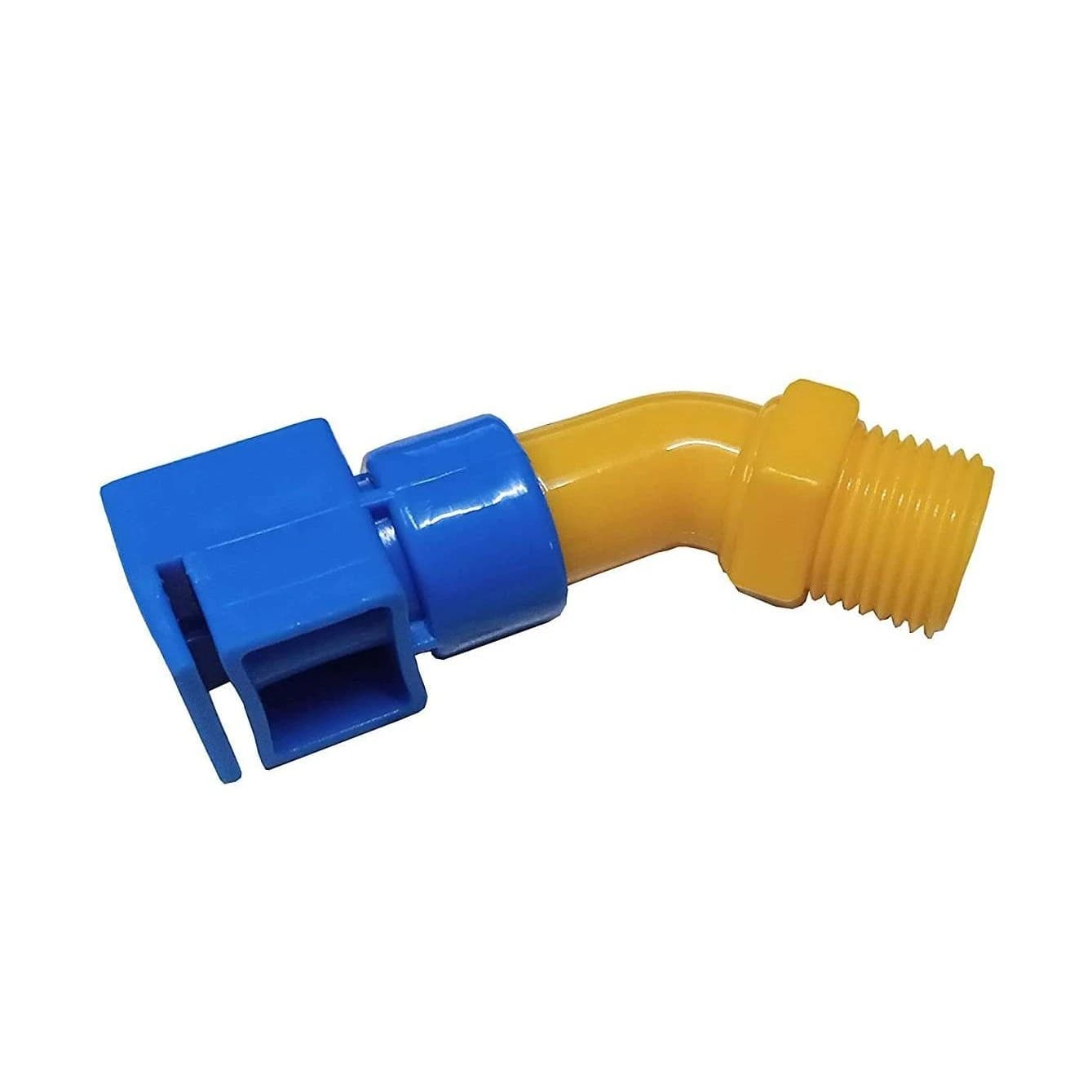 Vasudha Irrigation Solar Sprinkler For Solar Panel Cleaning, L-Type, Yellow Color - Image 2