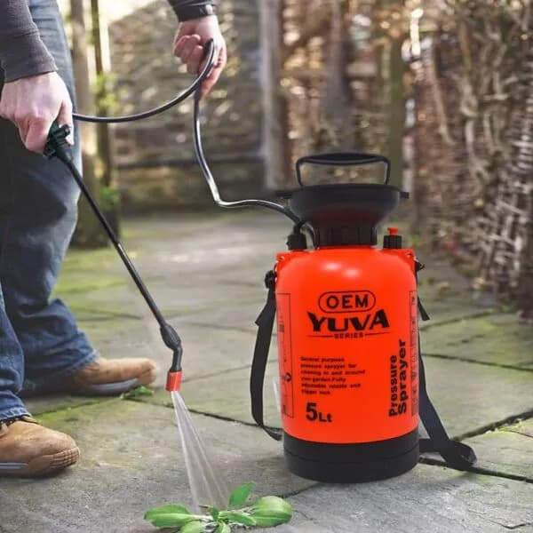 OEM Multipurpose 5L Capacity Garden Sprayer, Heavy-Duty Manual Pump For Spraying Pesticides, Herbicides, And Fertilizers - Image 7