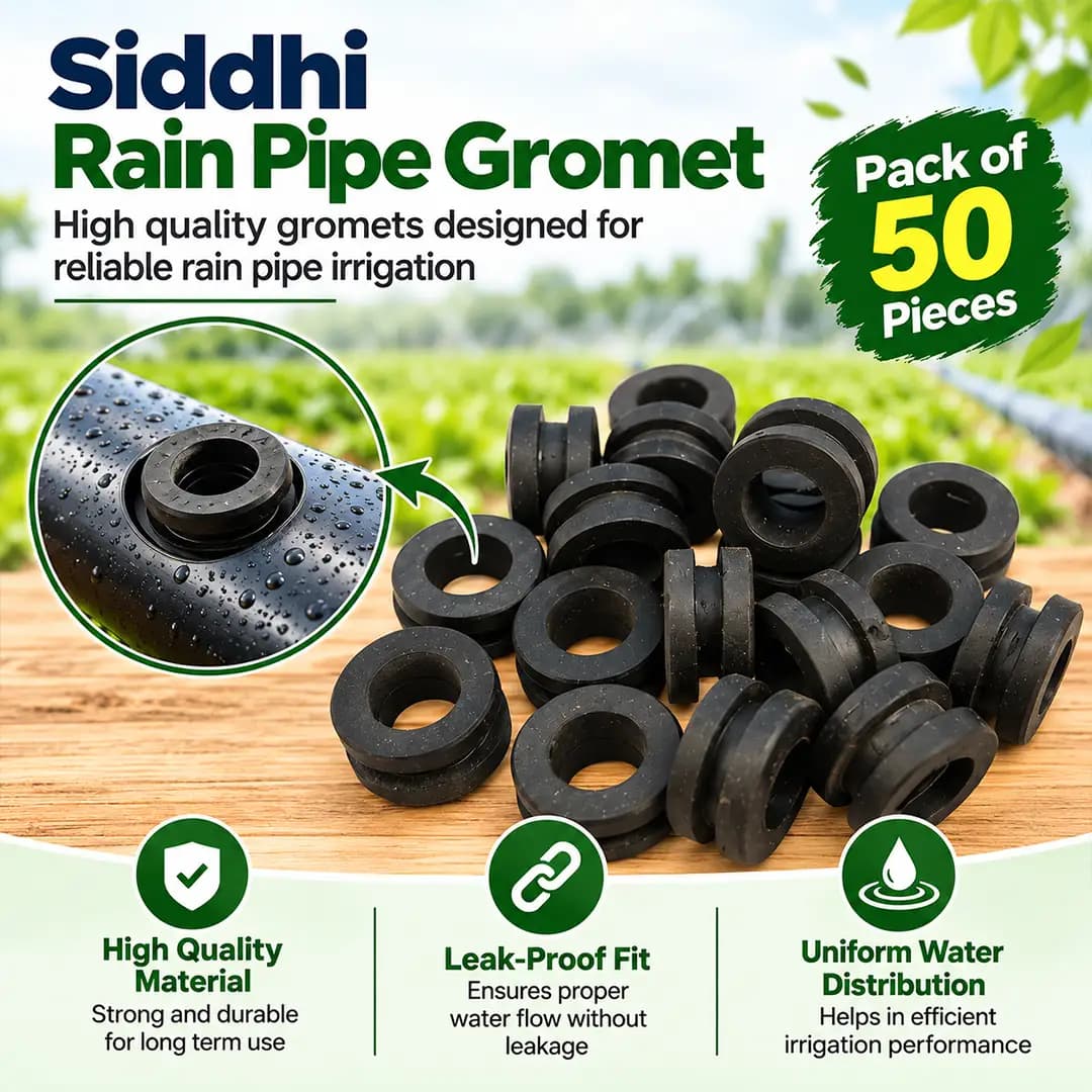 Siddhi Rain Pipe Gromet , Can Be Use For Both 40 MM and 32 MM Rain Pipe, Excellent Quality - Image 7