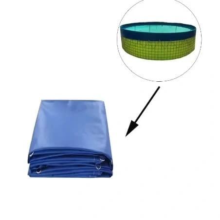 Z N Global Nation 1000 GSM Round PVC Coated Tarpaulin For Biofloc Fish Tank For Aqua Farming - Image 4