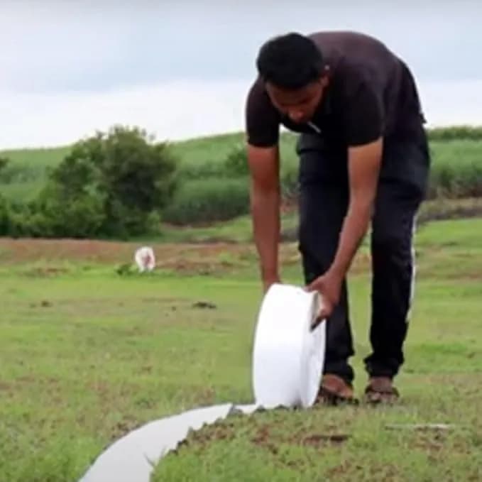 Kamal Agrotech White Pure Nylone LDPE Lapeta Pipe (3 Inch), Suitable For A Wide Range Of Agricultural And Industrial Applications. - Image 5