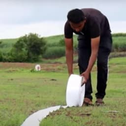 Kamal Agrotech White Pure Nylone LDPE Lapeta Pipe (3 Inch), Suitable For A Wide Range Of Agricultural And Industrial Applications. 5