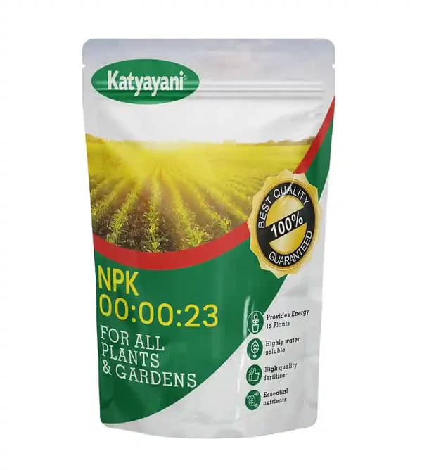 Katyayani NPK 00:00:23 Potassium Schoenite Fertilizer, High Potassium Fertilizer For Improved Plant Growth and Yield