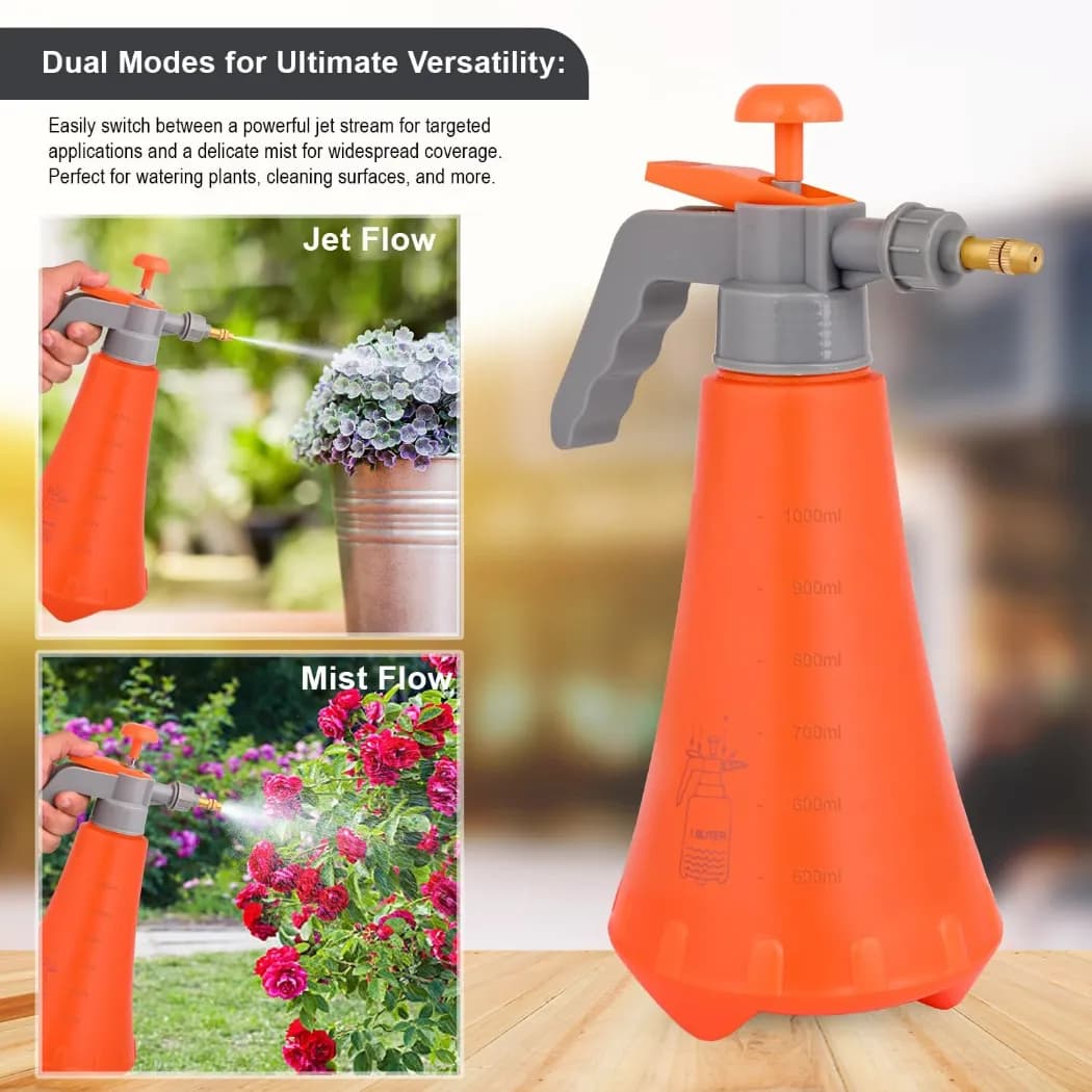 CropKraft Garden Sprayer (1L Capacity), Ideal For Watering Plants, Applying Fertilizers, Pesticides, Etc - Image 5