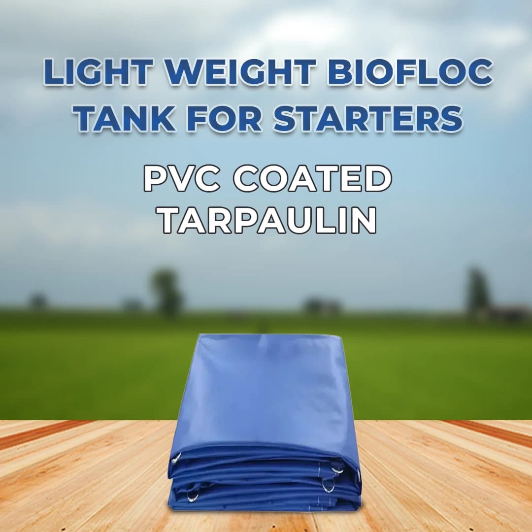 Z N Global Nation 550 GSM Round PVC Coated Tarpaulin For Biofloc Fish Tank For Aqua Farming - Image 2
