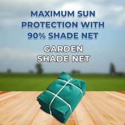 Anil Packaging Garden Shade Net 90% Shade, Sun Protected, UV Stabilized Material 2