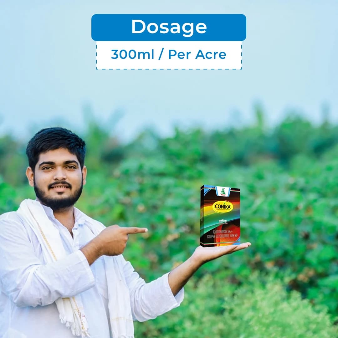 Conika Fungicide - Kasugamycin 5% + Copper Oxychloride 45% WP - Image 5