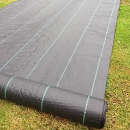 Anil Packaging 100 GSM Weed Control Mat (1.2 Meter Width x 100 Meter Length) High-Quality HDPE, Agriculture Use, Easy To Use 3