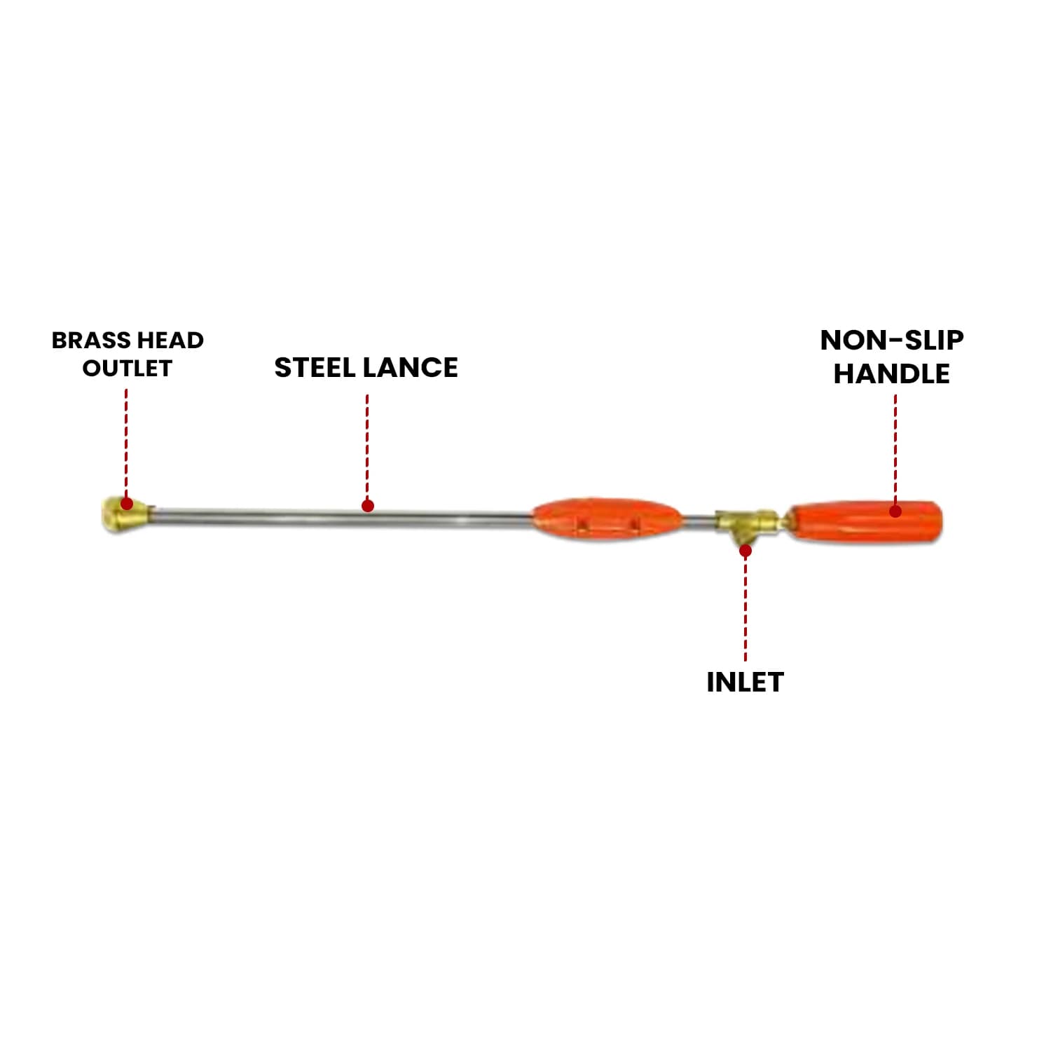 Balwaan Spray Gun for Battery Sprayer, Use For Fertilizers and Pesticides Spraying - Image 3
