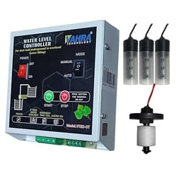 Vahra Fully Automatic Water Level Controller For Single or Dual Tank With Carbon & Magnetic Sensors 11