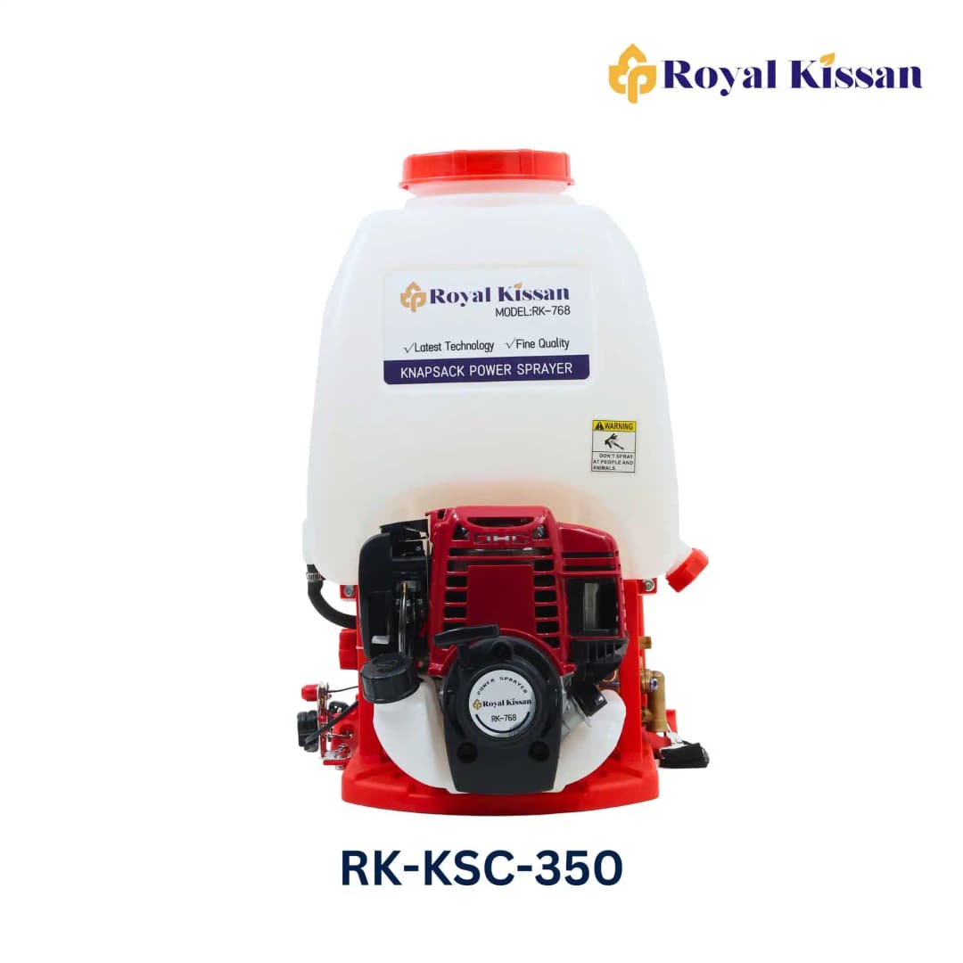 Royal Kissan RK-KSC-350 Knapsack Petrol Power Sprayer, 4-Stroke GX35 Engine 7000 RPM, 20 Liter Tank Capacity - Image 2