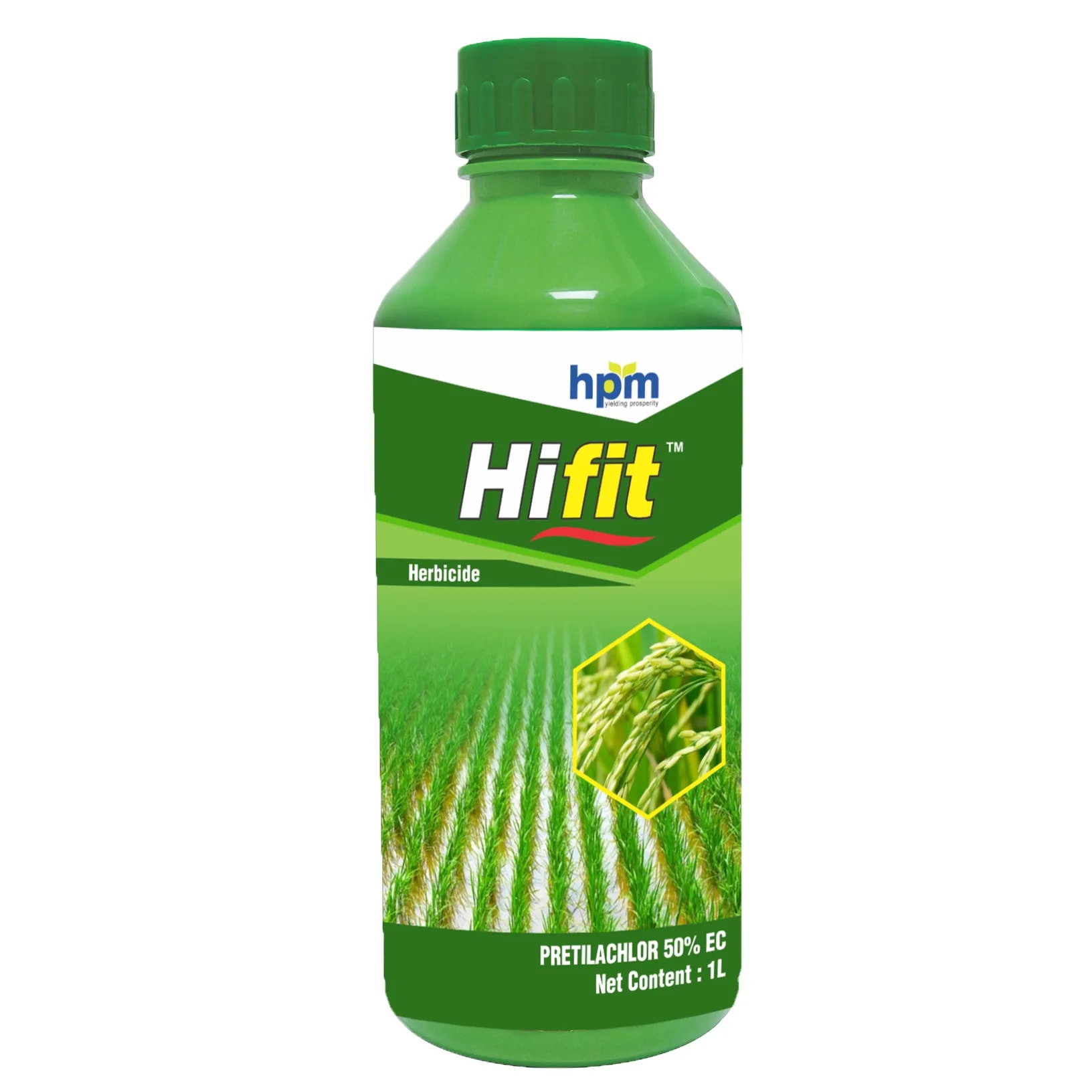 Hpm Hifit Pretilachlor 50% EC Herbicide, Effective Pre-Emergence to Early Post-Emergence Weed Control For Rice